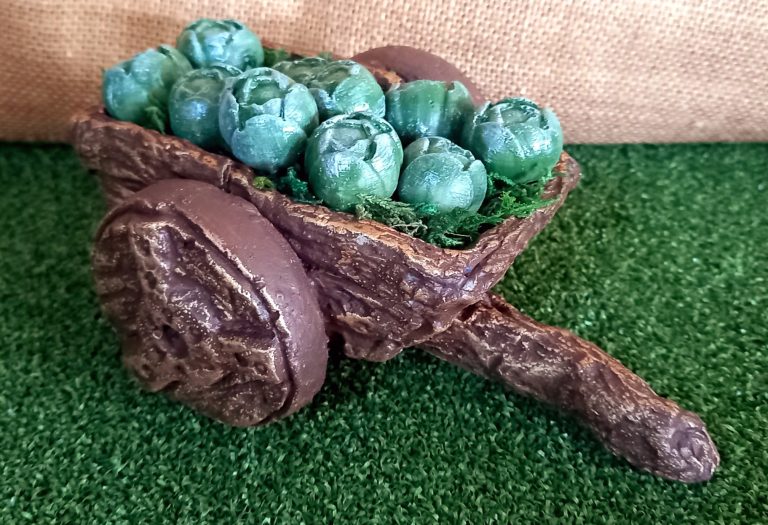 MS 147 – Wooden Cart with Cabbages