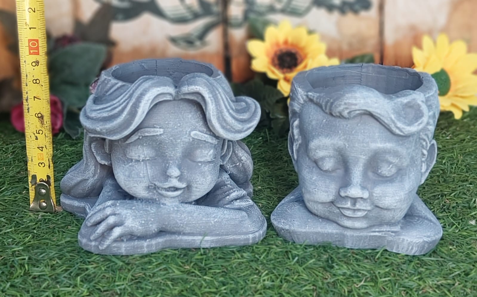 The Dreamers’ Garden Duo — size reference