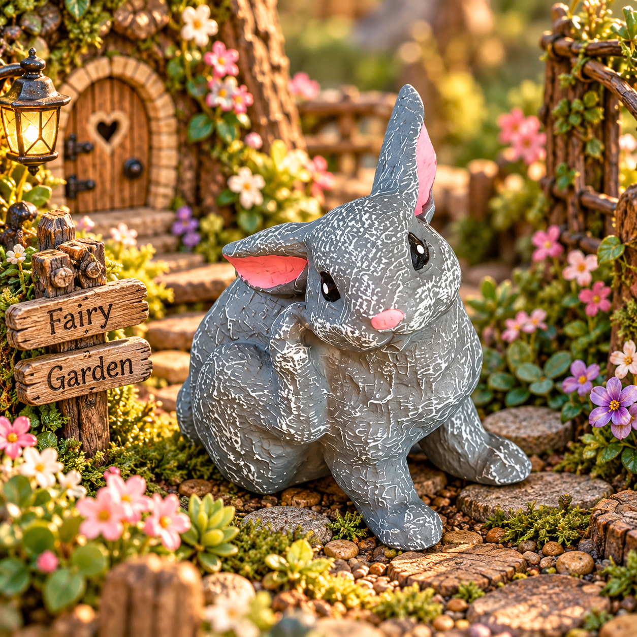 Daydream Bunny — garden display