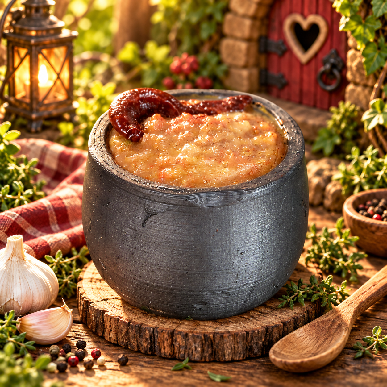 The Hungry Gnome’s Stew — garden display