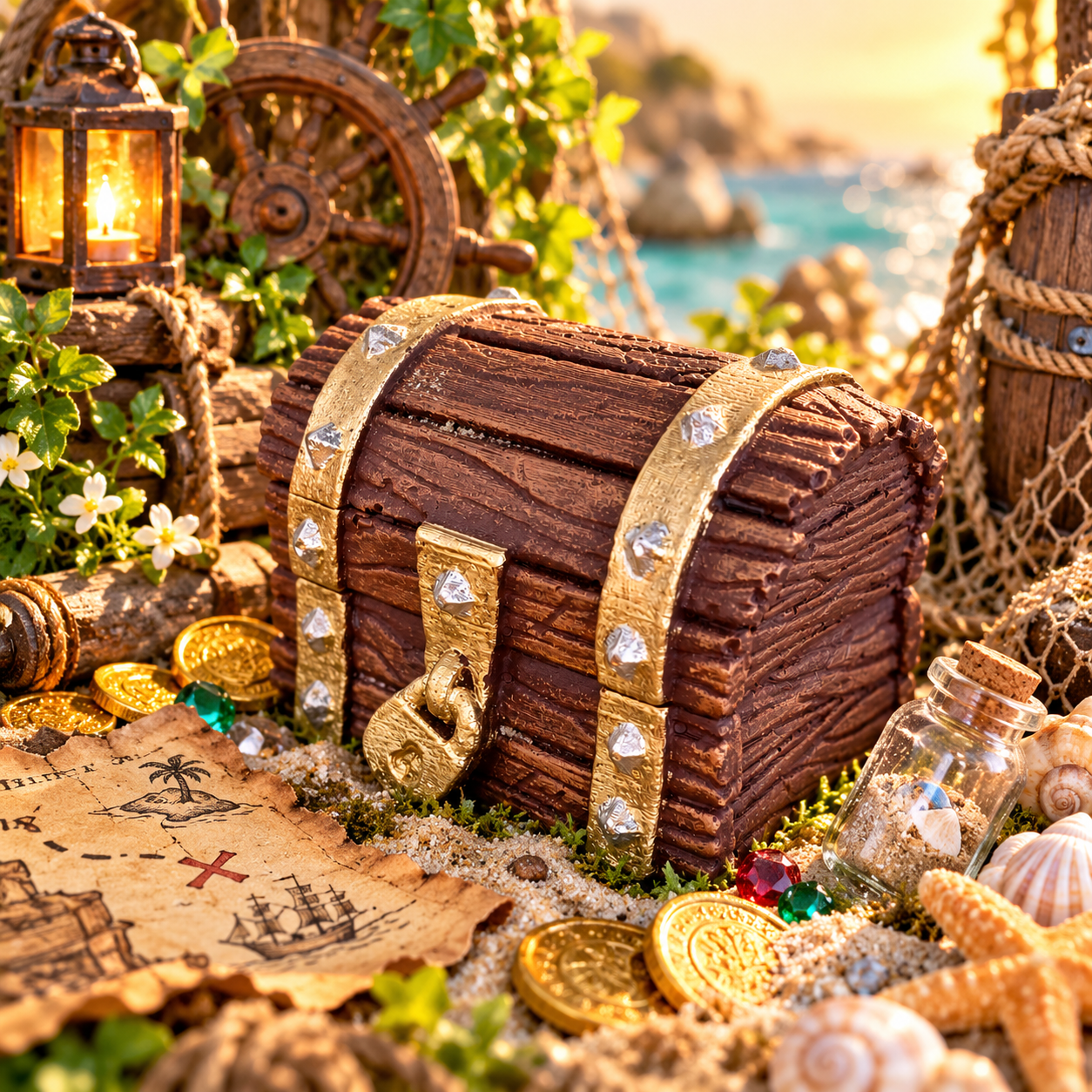 The Keeper of Fairy Gold — garden display