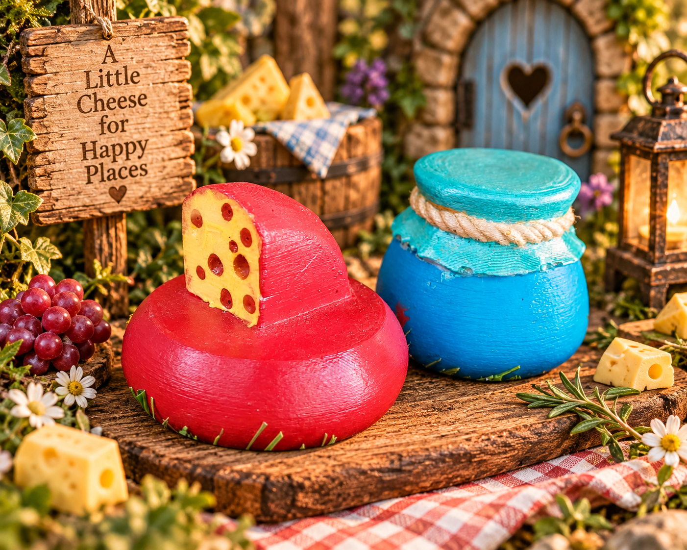 The Fairy Pantry Pair — garden display